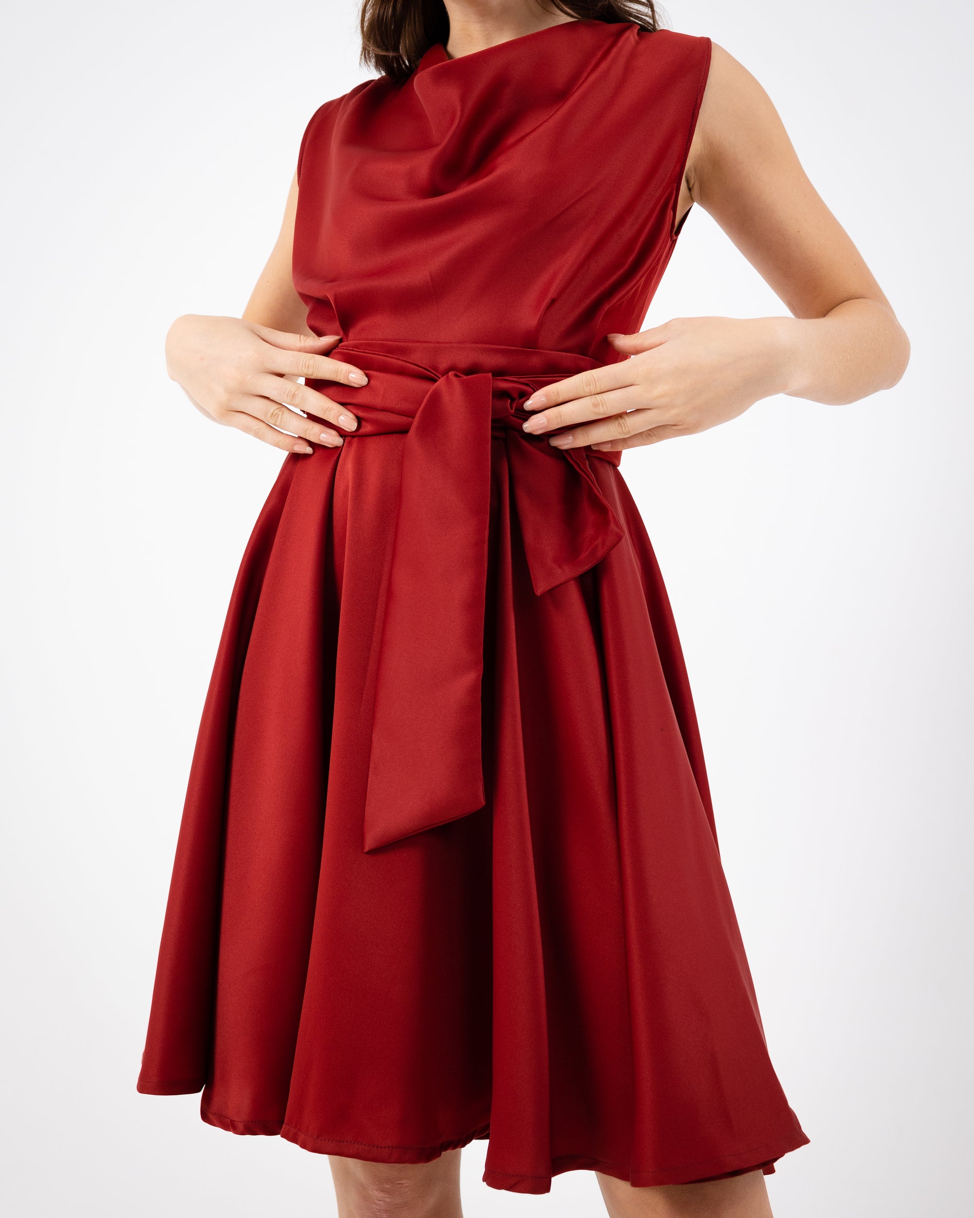 VENISE DRESS - ROUGE