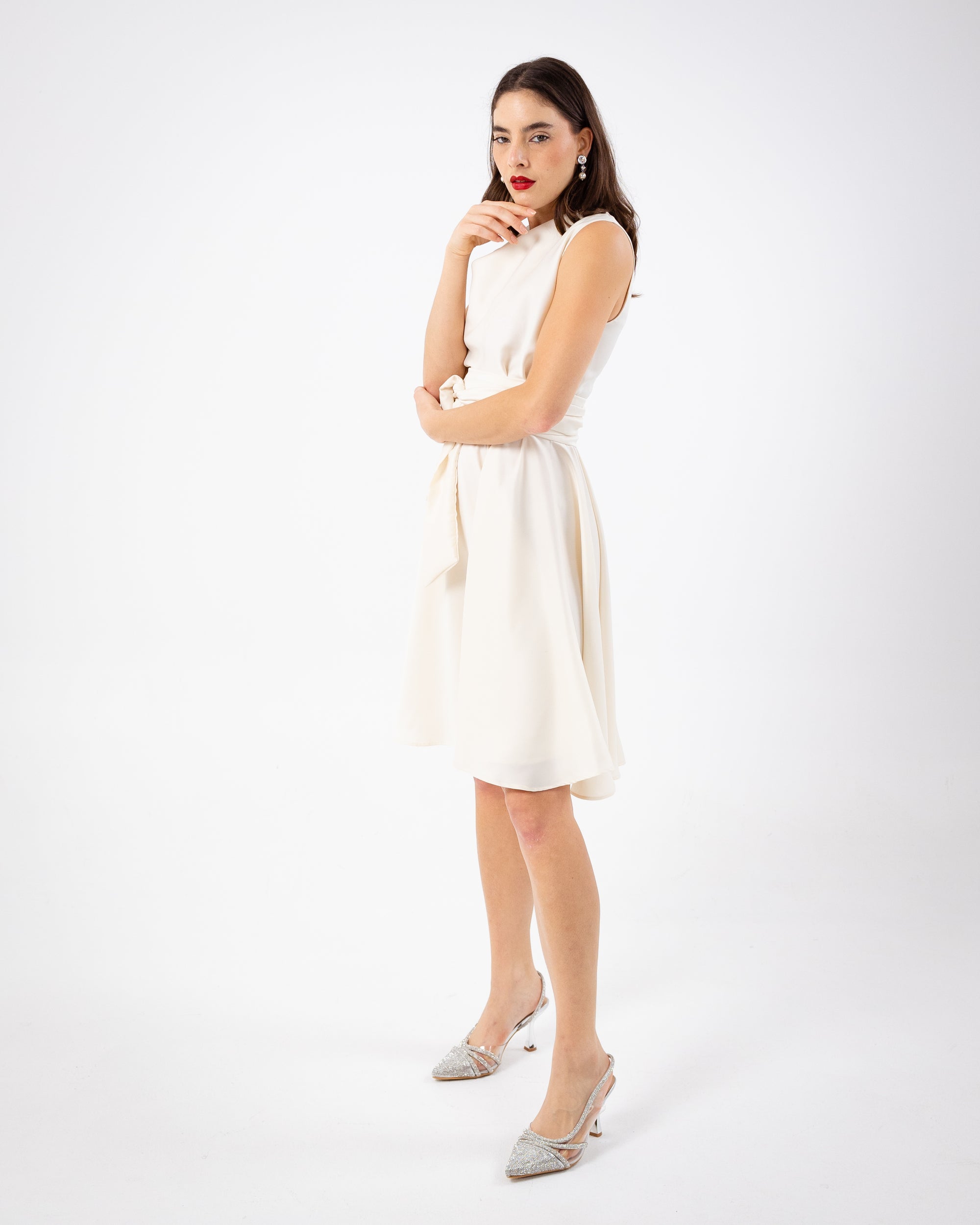 VENISE DRESS - CRÈME