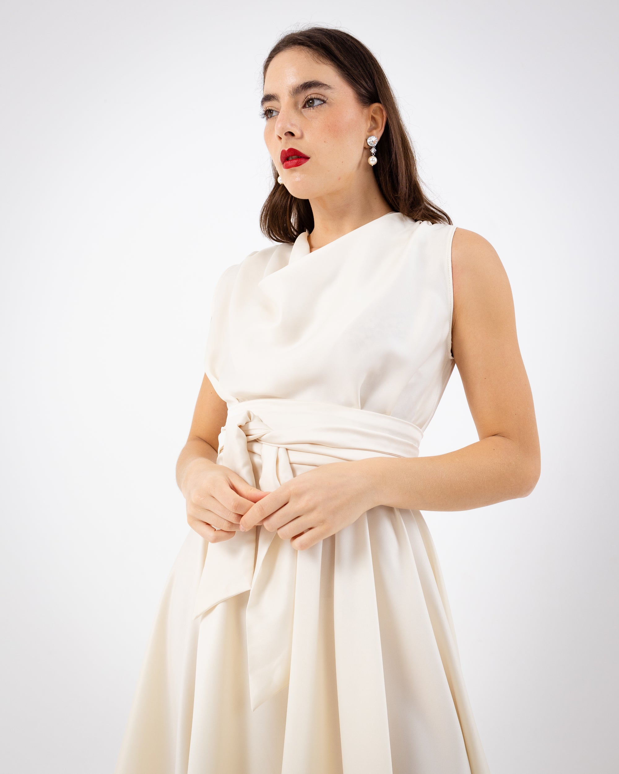 VENISE DRESS - CRÈME