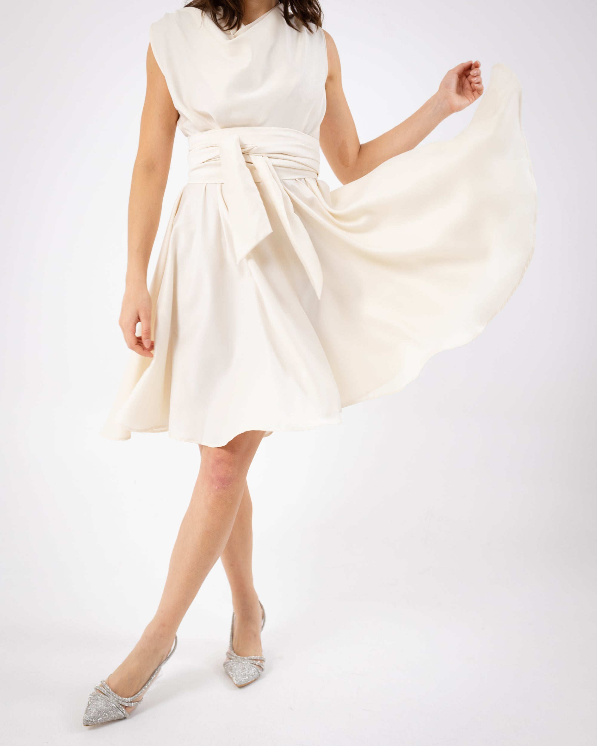 VENISE DRESS - CRÈME