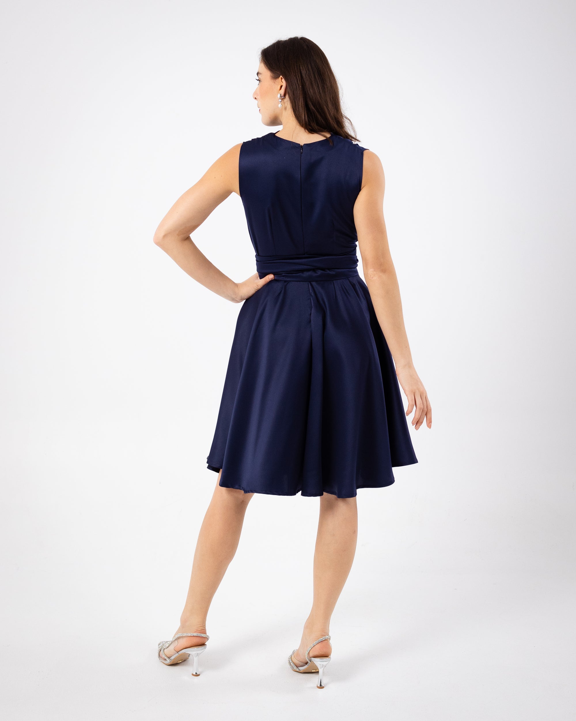 VENISE DRESS - NAVY