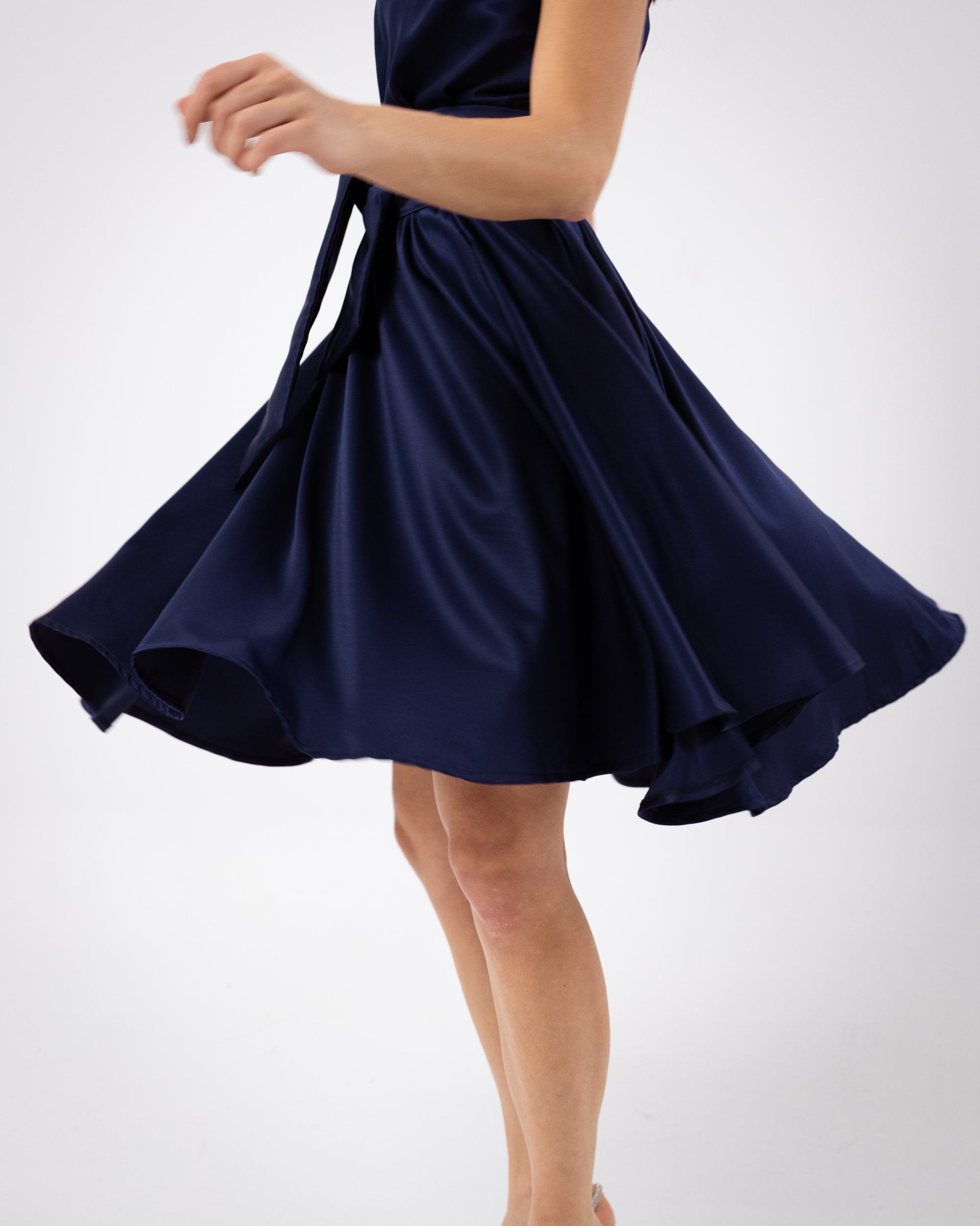 VENISE DRESS - NAVY