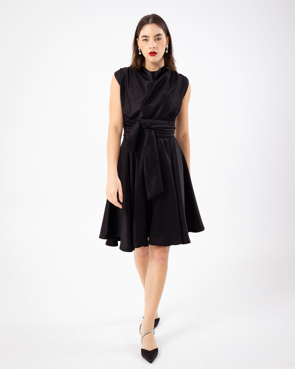 VENISE DRESS - NOIR