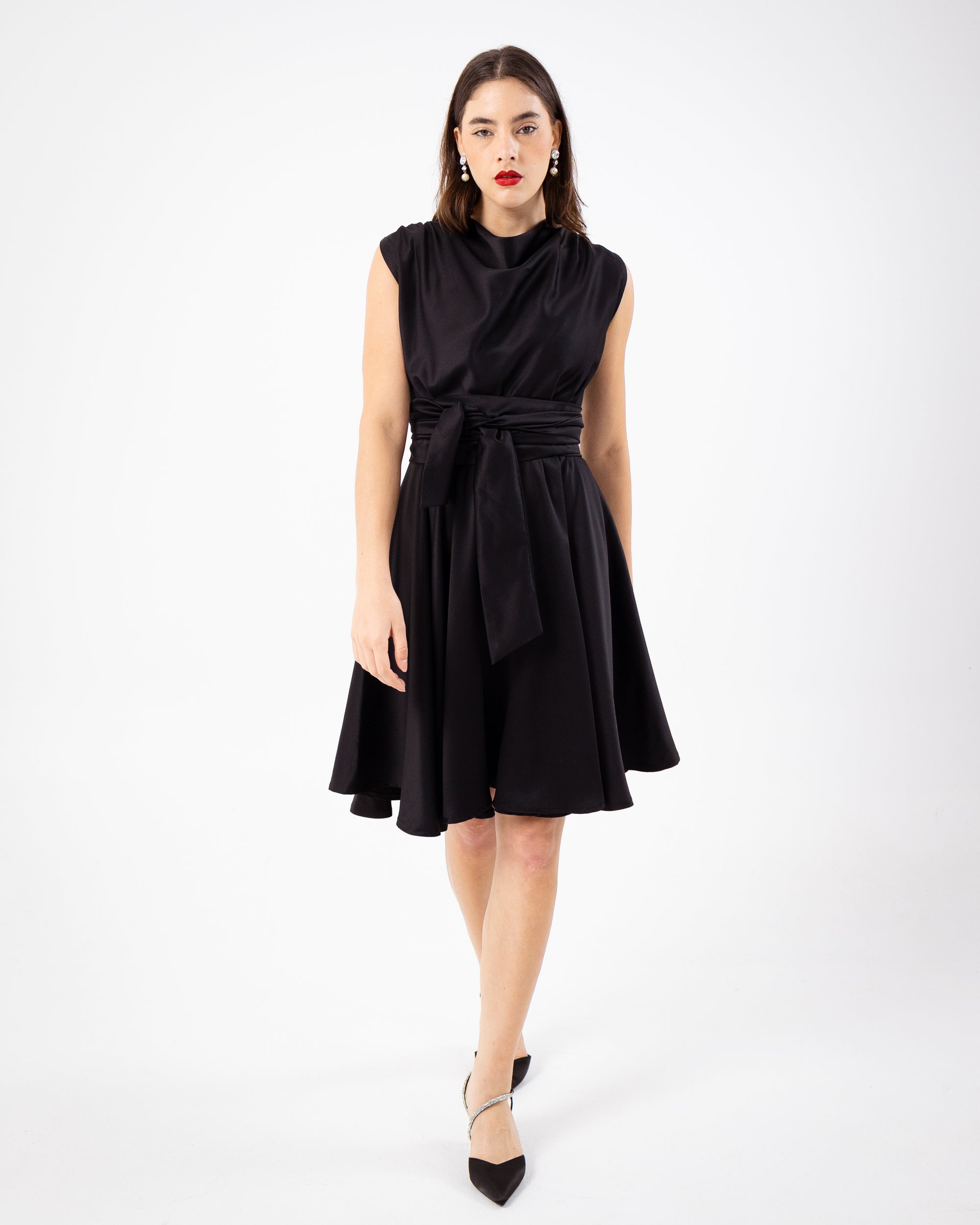 VENISE DRESS - NOIR