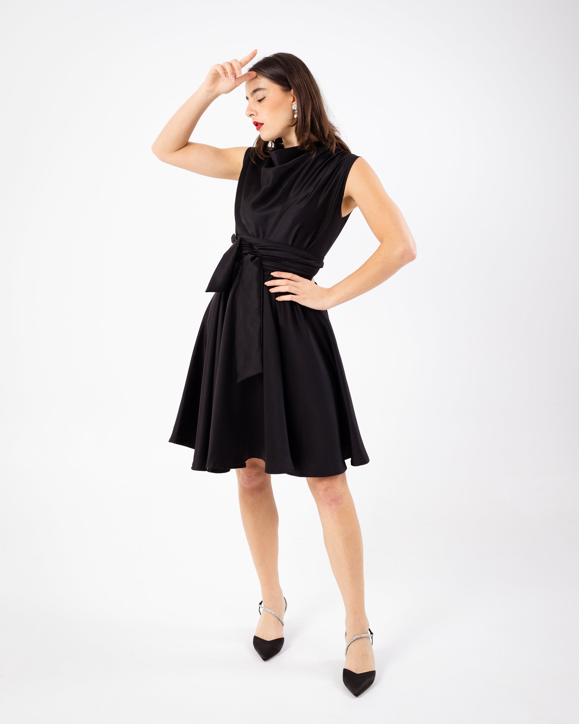 VENISE DRESS - NOIR