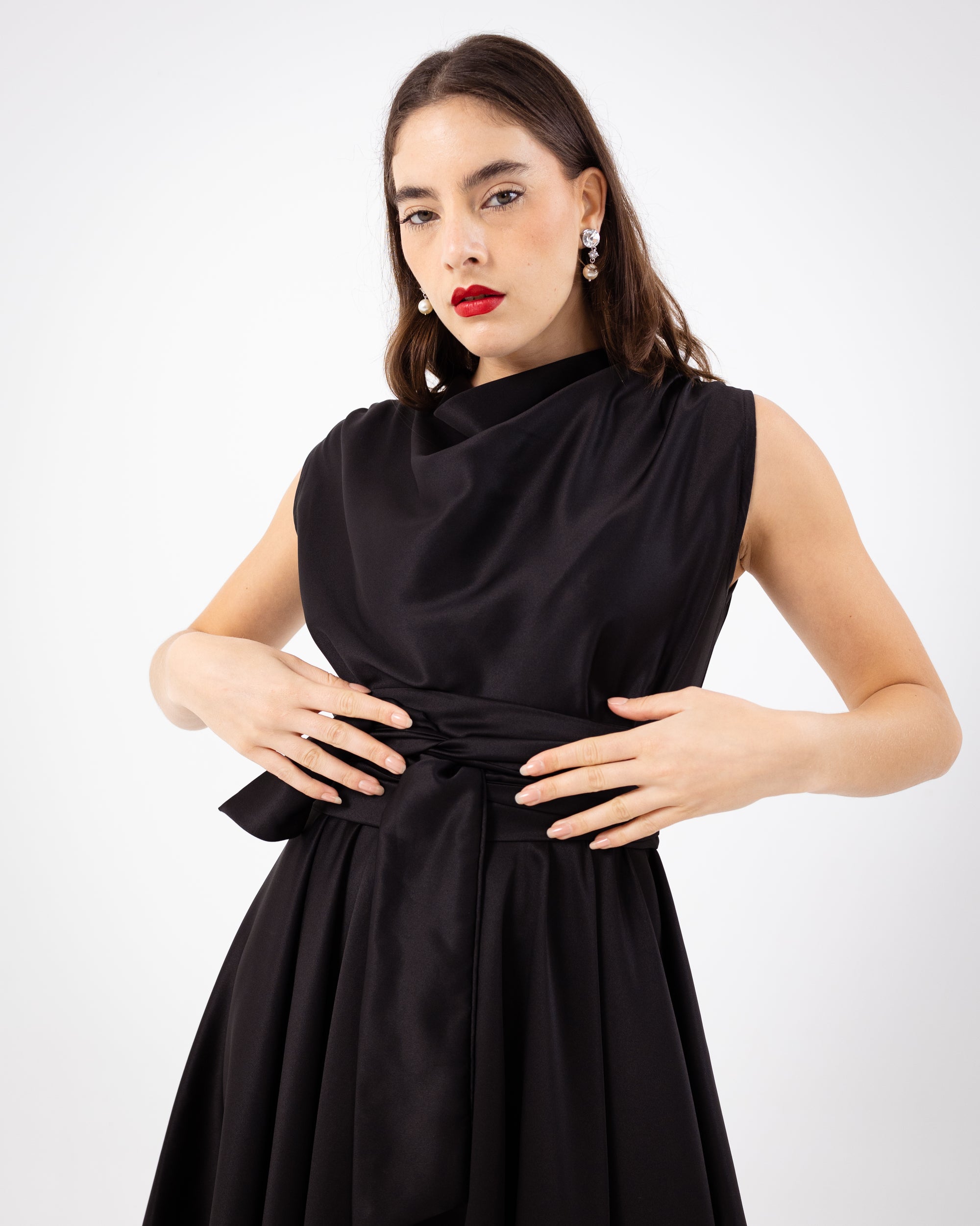VENISE DRESS - NOIR