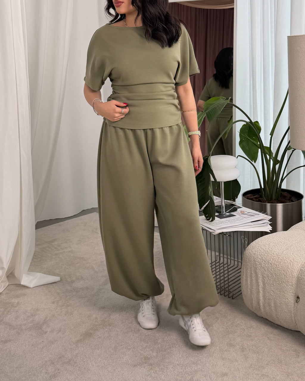 LOUNGE SET - OLIVE