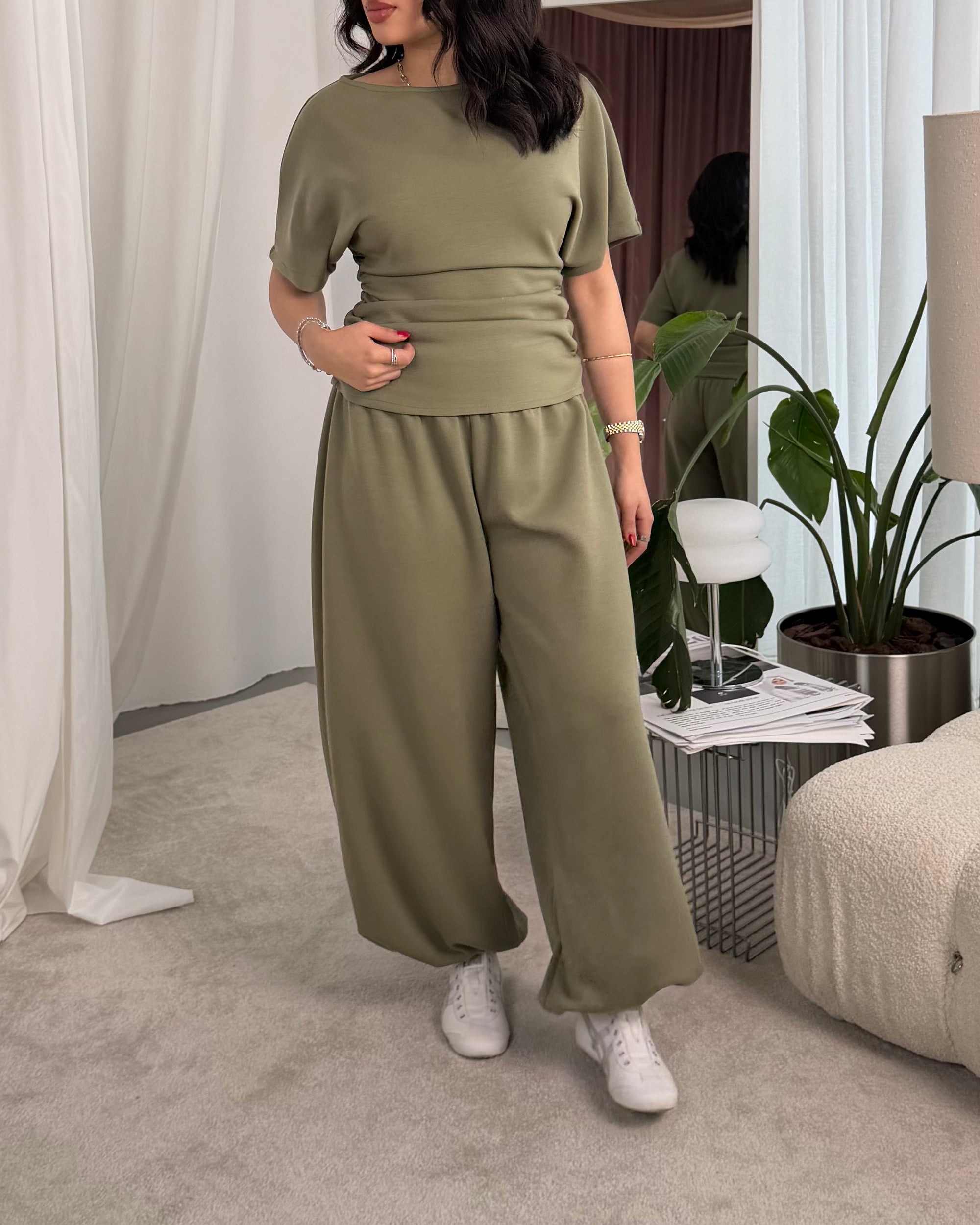 LOUNGE SET - OLIVE