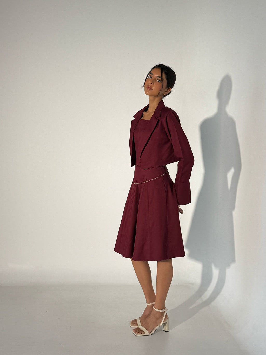 PARIS SET - MAROON