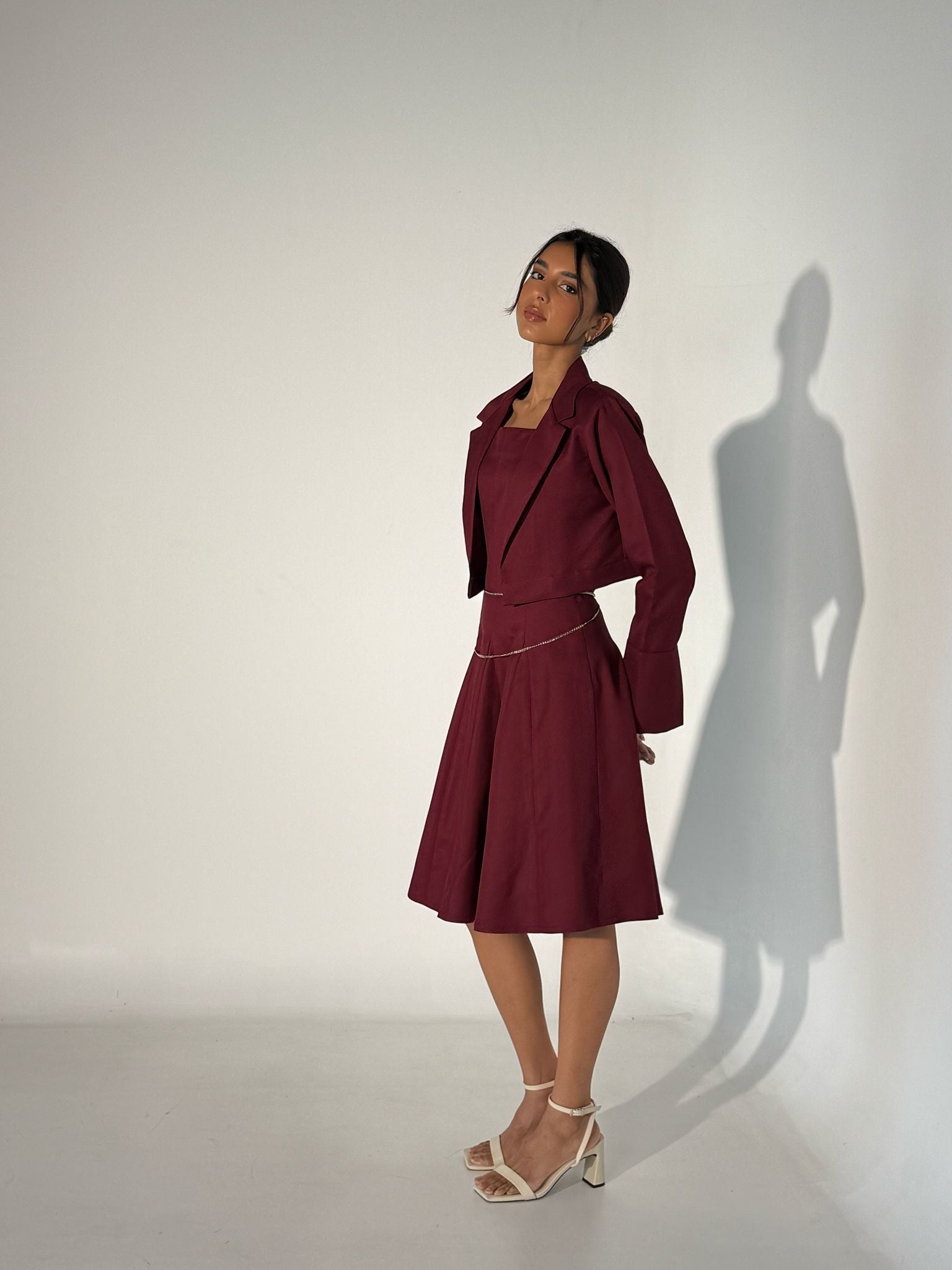 PARIS SET - MAROON