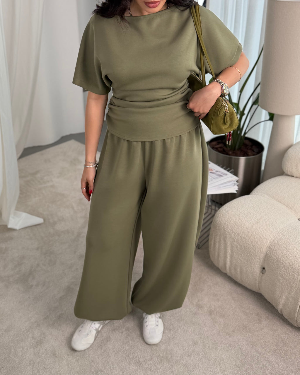 LOUNGE SET - OLIVE