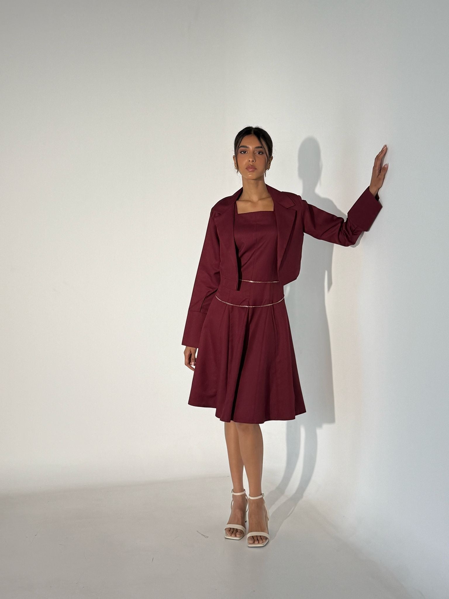 PARIS SET - MAROON