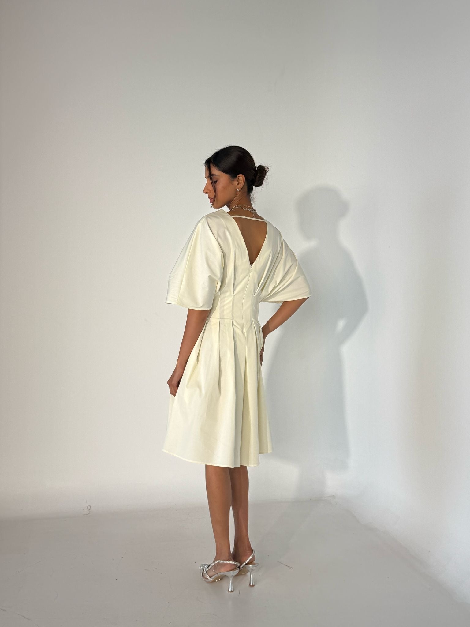 LIA DRESS - IVORY