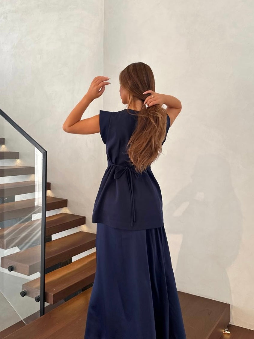 LILY SET- NAVY