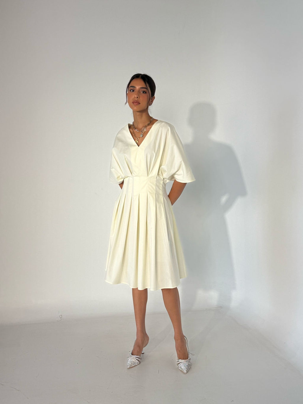 LIA DRESS - IVORY