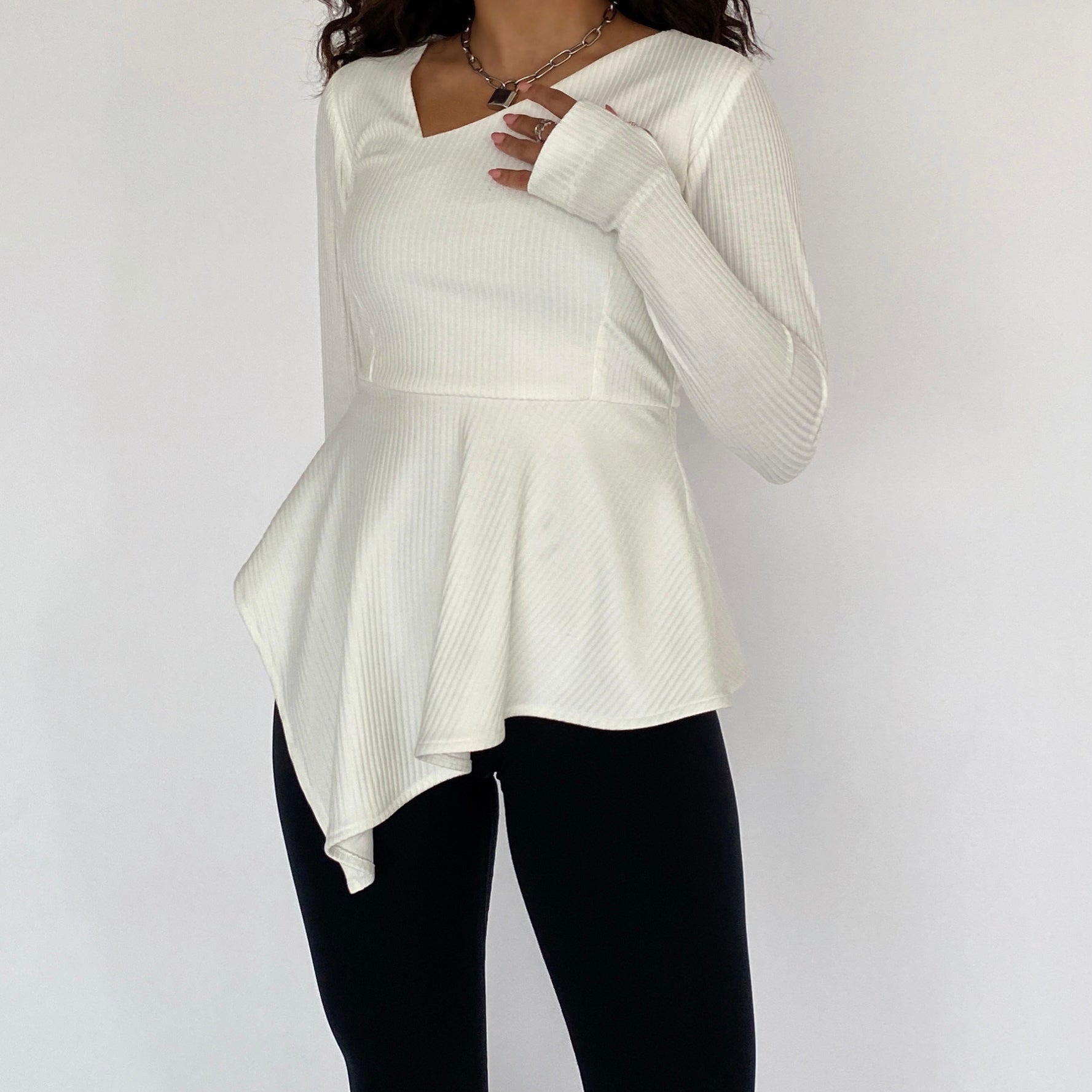 SIDE CUT TOP - SNOW