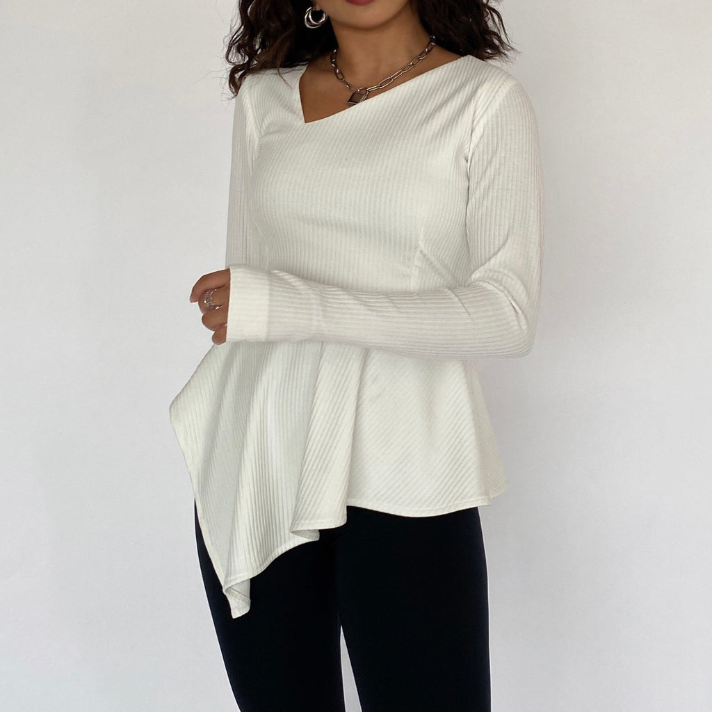 SIDE CUT TOP - SNOW
