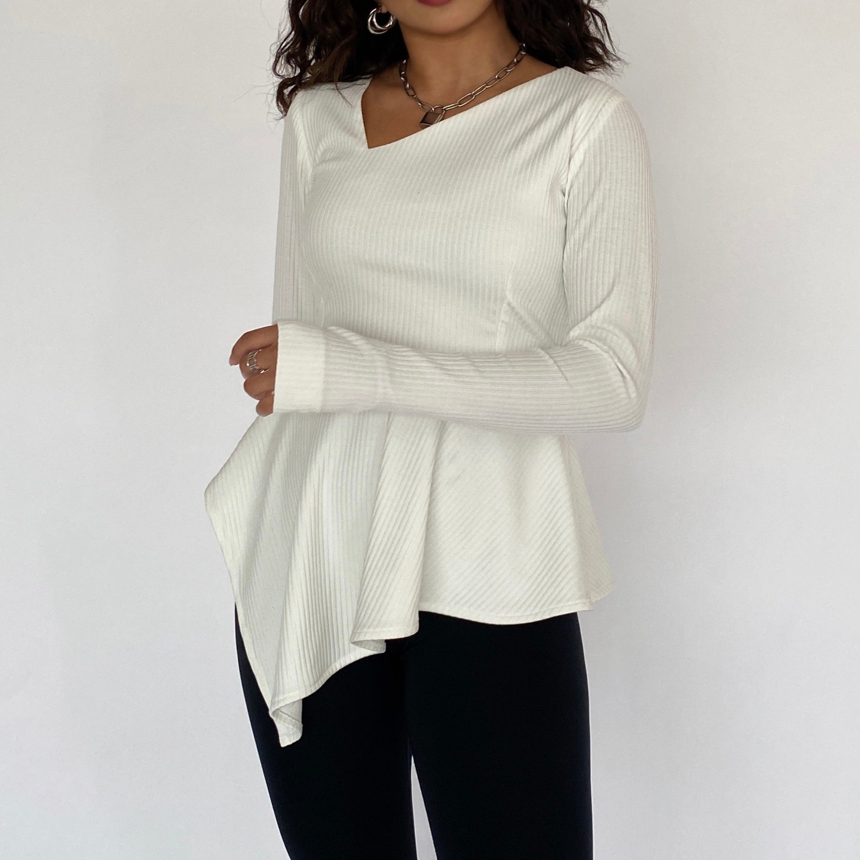 SIDE CUT TOP - SNOW