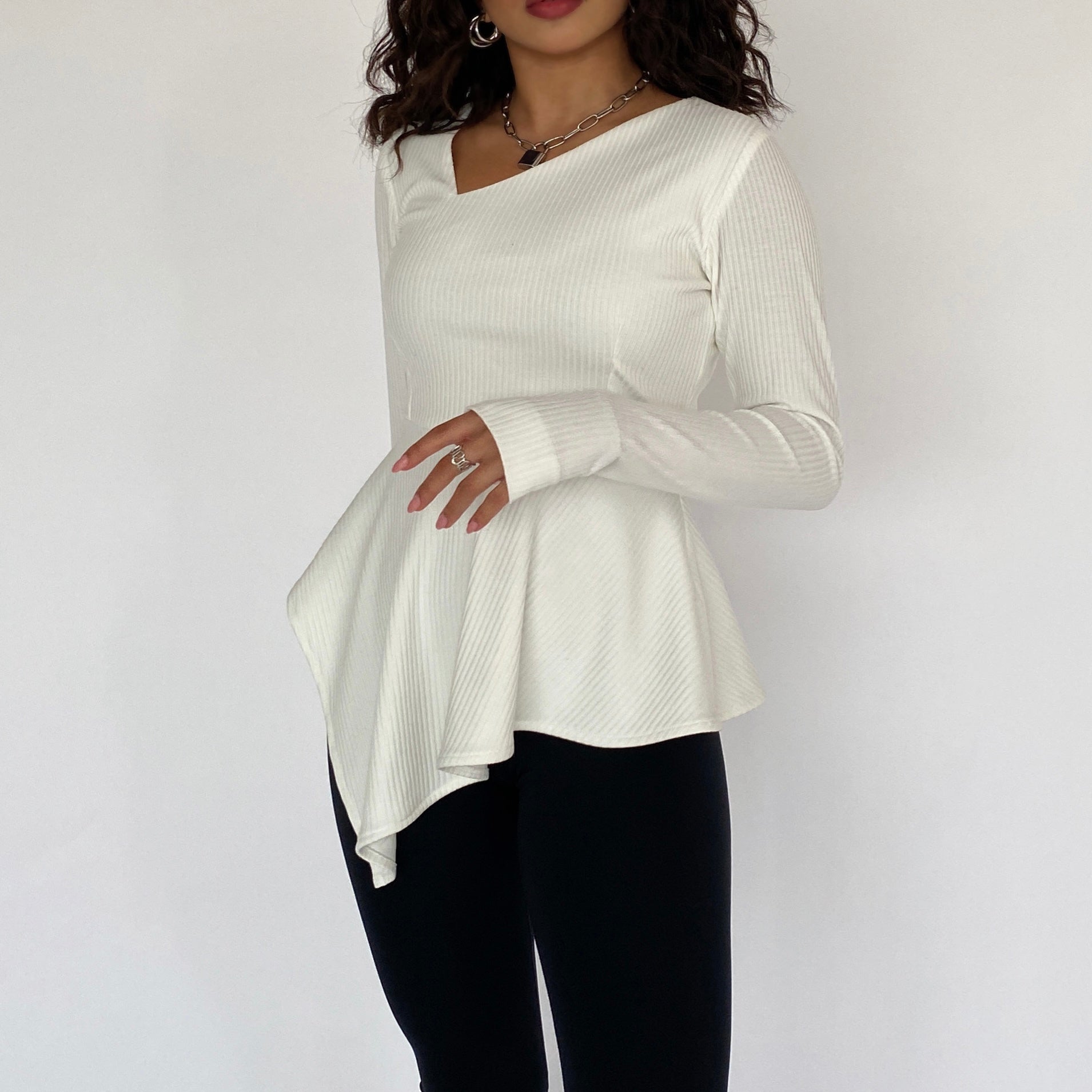 SIDE CUT TOP - SNOW